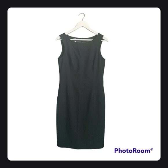 Shin Choi | Sheath Charcoal Black Dress Size 6 - Picture 4 of 9
